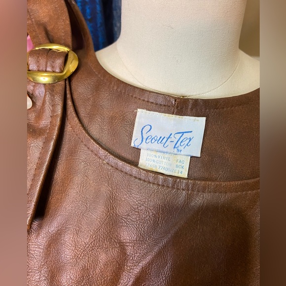 LAST CALL RARE 60s VINYL DRESS - Picture 8 of 11